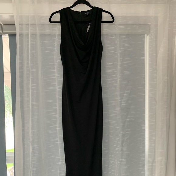 Floor length gown cut out back - Picture 1 of 5